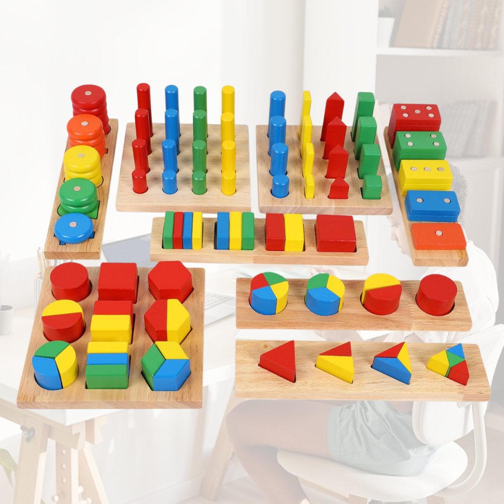 Wooden Geometric Shapes