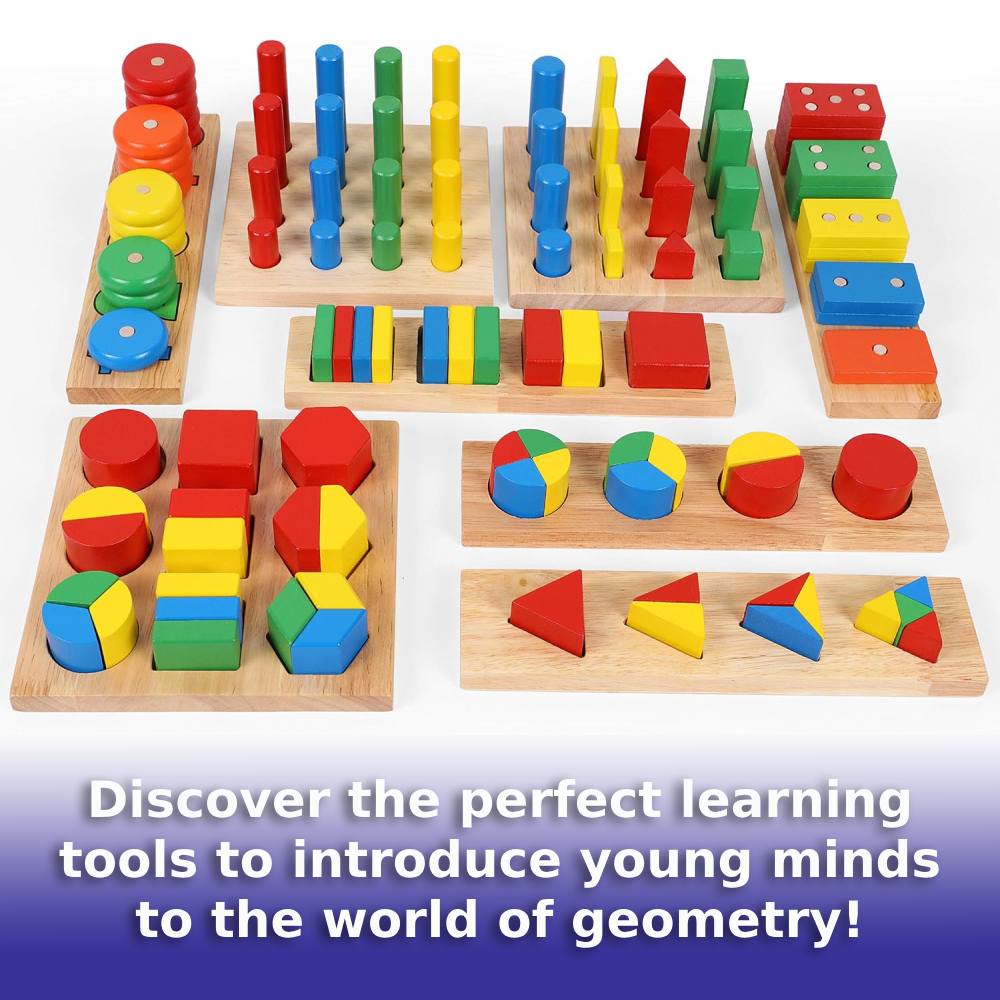 Wooden Geometric Shapes: image 4