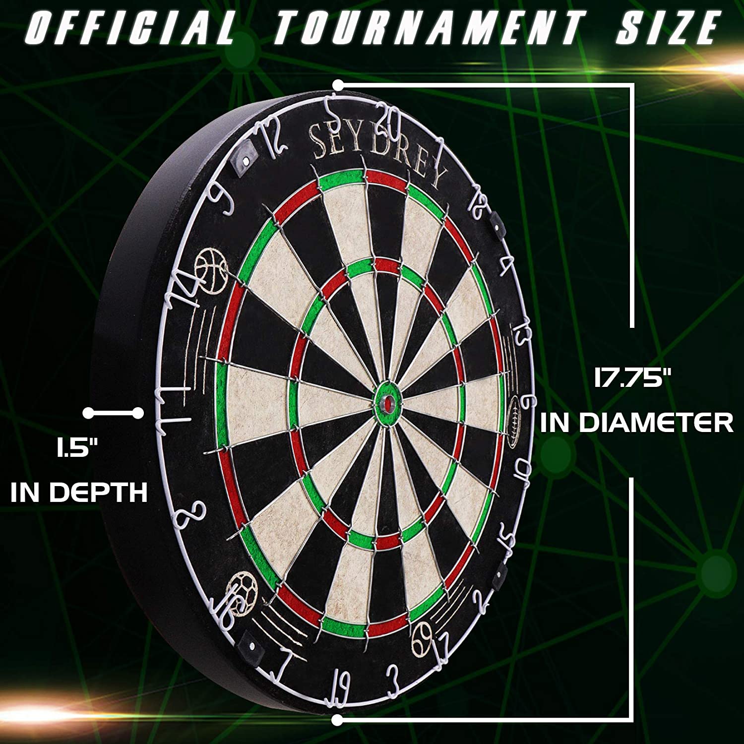 Steel Dartboard Set: image 4
