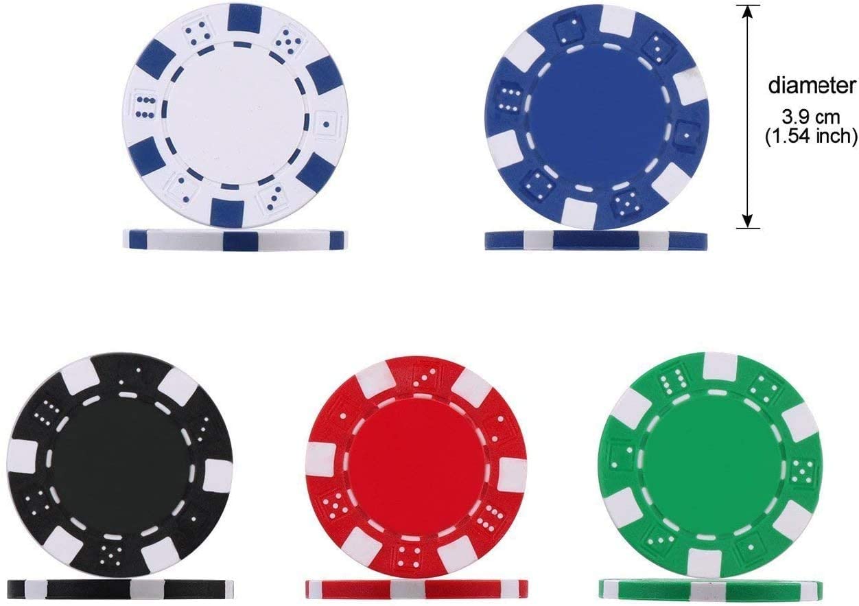 500 Piece Texas Holdem Poker Chips Set With Aluminium Case: image 4